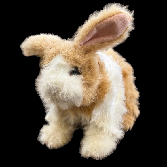 FurReal Friends Hop-N-Cuddle Electronic Bunny Rabbit White Plush FRF Has… - Picture 1 of 9